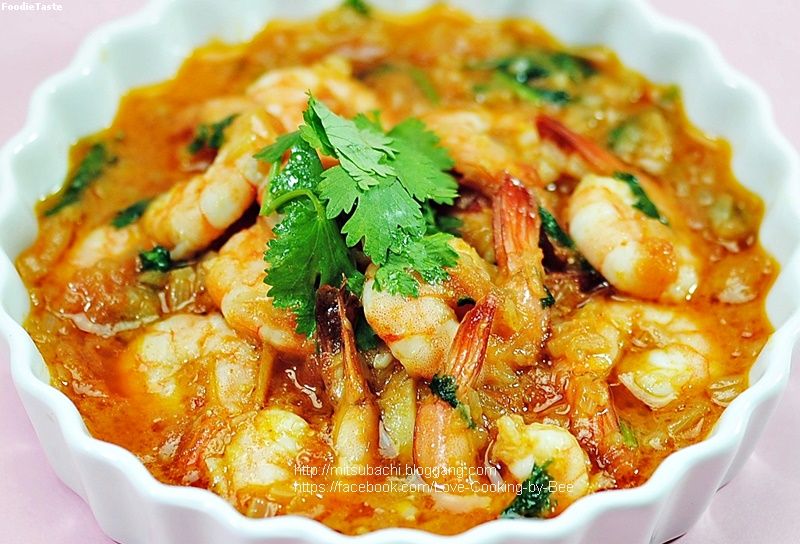 สูตรแกงกุ้งพม่า (Burmese Shrimp Curry)