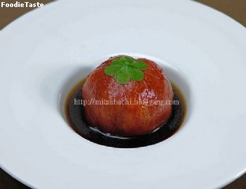 สูตรมะเขือเทศหมักซอส (Marinated tomato)