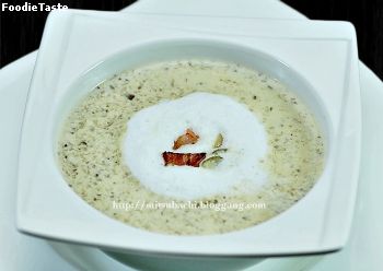 สูตรอิตาเลี่ยนซุปเห็ด (Italian mushroom soup)