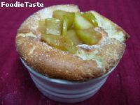 สูตรซูเฟลแอปเปิ้ล ( Caramellized Apple Souffle)