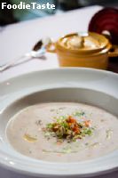 สูตรซุปข้าวบาร์เลย์สไตส์สวิส,Davos style pearl barley soup (Davoser Gerstensuppe)