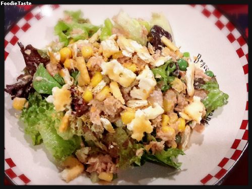 สูตรTuna corn salad 
