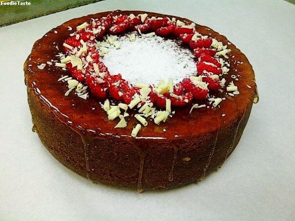 สูตรRaspberry and White Chocolate Morning Cake 