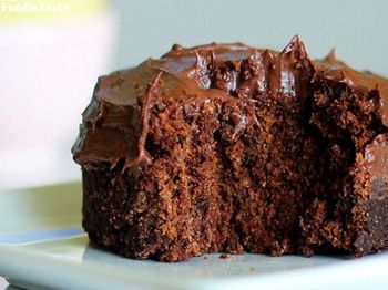 สูตรเค้กช๊อคโกแล็คแบบด่วน ด้วยไมโครเวฟ (One-Minute Chocolate Cake)