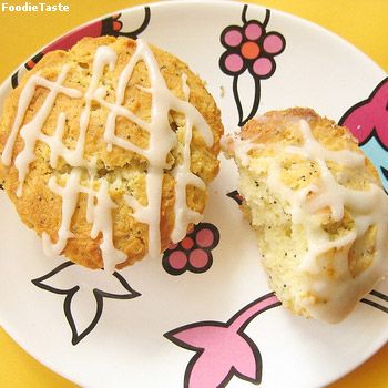 สูตรเลมอน เมล็ดป๊อบปี้ คัพเค้ก (Lemon Poppy Seed Cupcakes)