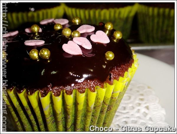 Ѿ顪ͤŵ  (Chocolate  Citrus Cupcake)