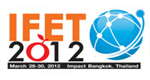 IFET 2012 at IMPACT Convention Center, Thailand during March 28-30, 2012