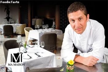 gastronomic delight at ma maison fine dining restaurant , Michelin stared chef Dominique Gauthier