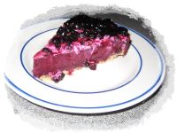 Blueberry cheesecake