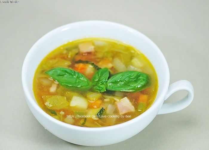 ซุปผักของอิตาลี Minestrone