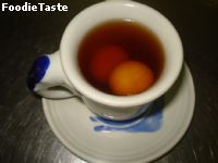 ซุปใส ไข่แดง  (Consume with Egg Yolk)
