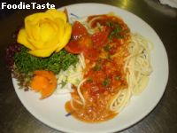 สปาเก็ตตี้ซอสเนื้อ  (Spaghetti alla Bolognese)
