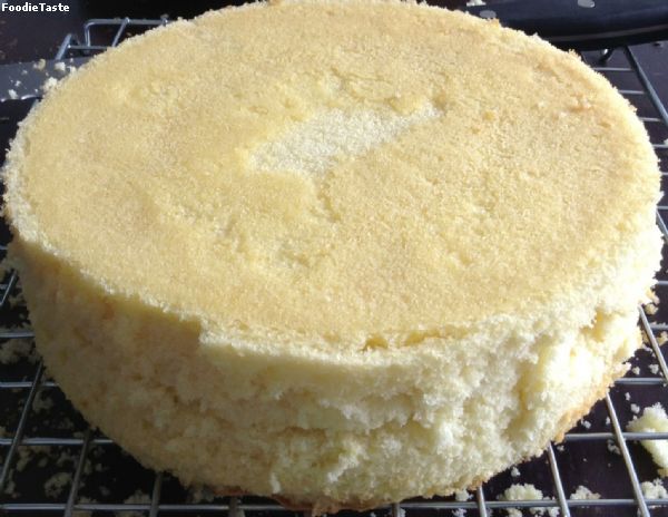 Sponge cake (เนื้อเค้ก) สูตร 1