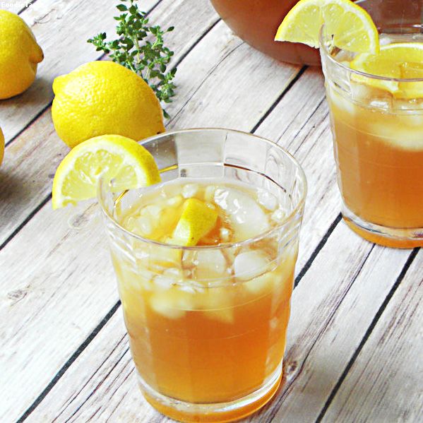 ชามะนาว (Iced Lemon Tea)
