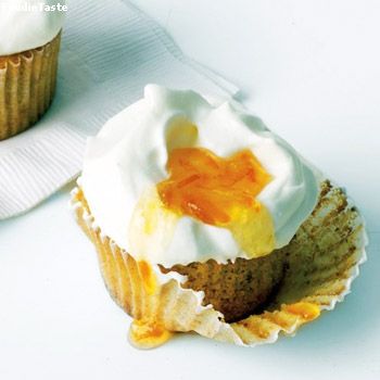 ออเร้นจ์ อัลมอนด์ คัพเค้ก (Orange almond cupcake)