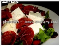 สลัดสตรอว์เบอร์รี่ (Jamie’s strawberry salad)