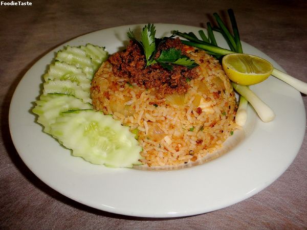ข้าวผัดดับเบิ้ลกุ้ง (Double shrimps fried rice)