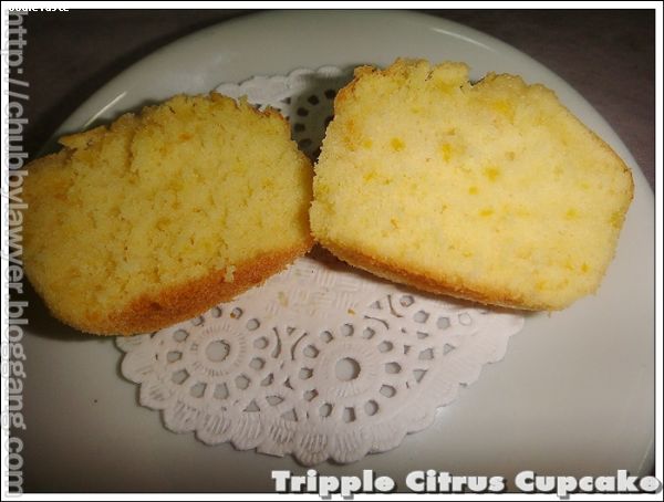 Tripple Citrus Cupcake 