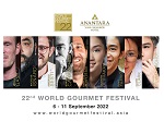 โรงแรมอนันตรา สยาม กรุงเทพ จัดกิจกรรมเทศกาลอาหารและไวน์ระดับโลก  เวิลด์ กูร์เมต์ เฟสติวัล ครั้งที่ 22 ตั้งแต่วันที่ 6-11 กันยายน 2565