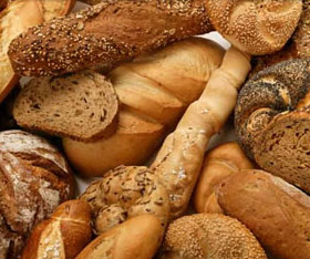 Variety of Bread 